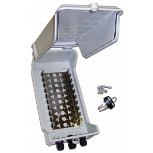 Наружный распределительный бокс, 10 плинтов, 100 пар